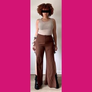 PrettyLittleThing Plus Size Beige Leotard